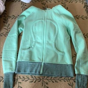 Mint Green Lulu Lemon zip up